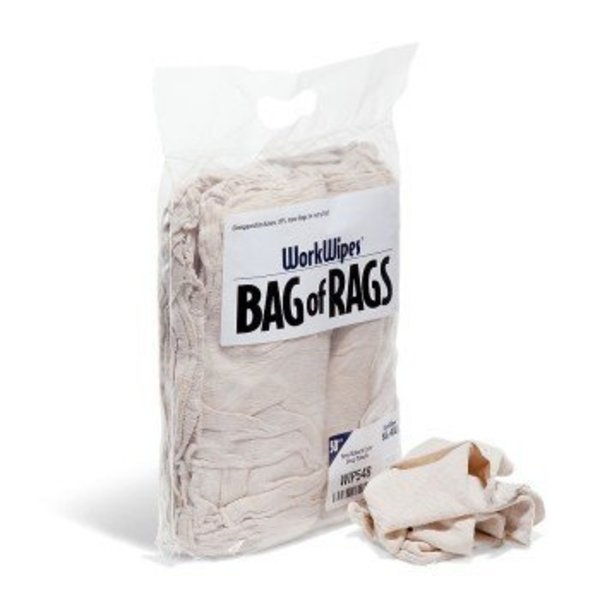 Workwipes Natural Shop Towels in Bag 50 towels/bag 14" L x 14" W, 50PK WIP548